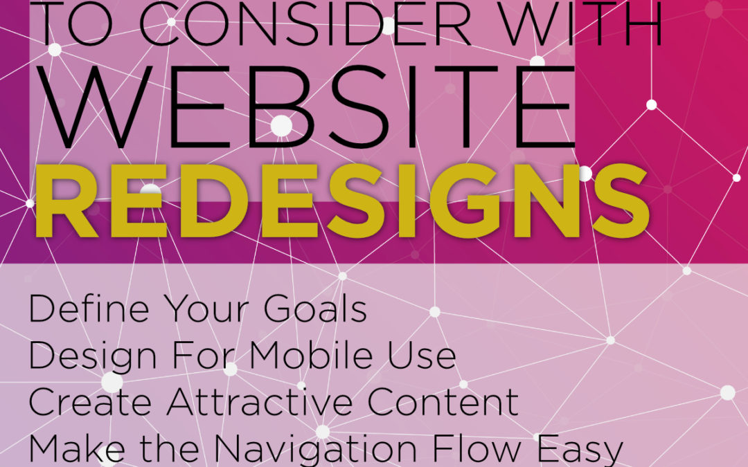 5 Things To Consider With Website Redesigns