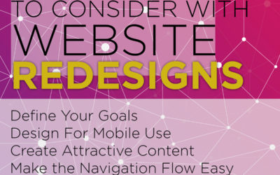 5 Things To Consider With Website Redesigns