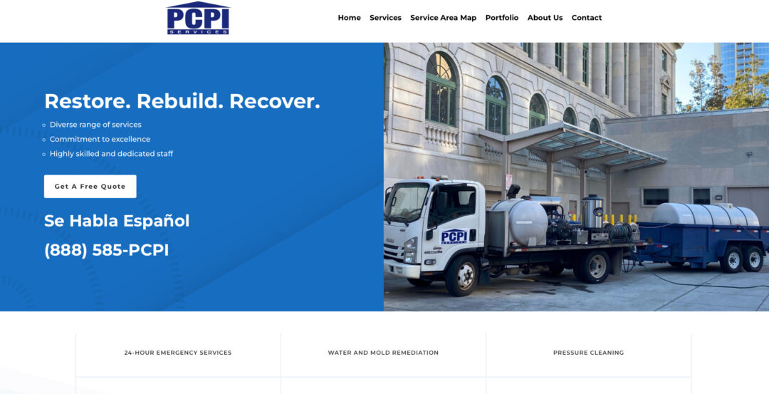 Dt Website Portfolio - PCPI Services