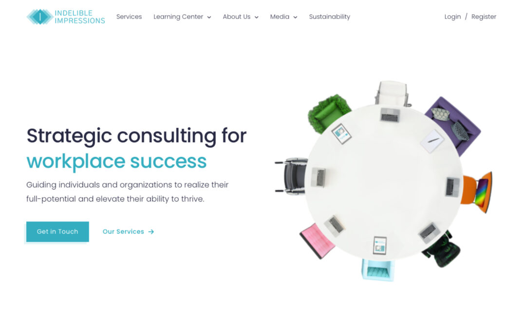 Indelible Consulting Website Redesign Project