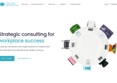 Indelible Consulting Website Redesign Project