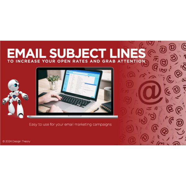 Email Subject Lines - Product Image