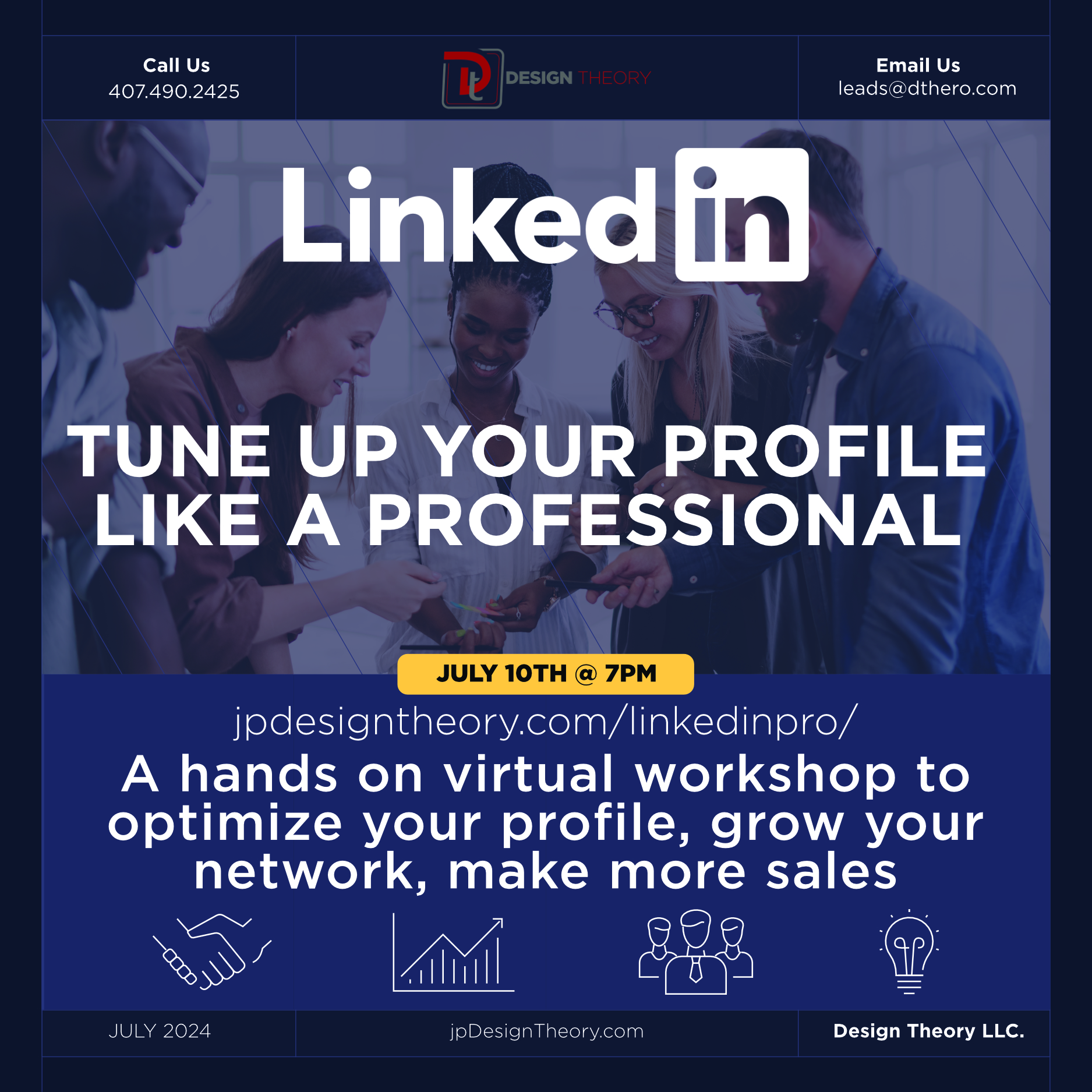 Linked In for Professionals - July